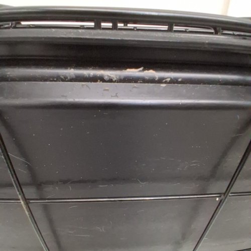 AMAZON BASICS FOLDABLE METAL WIRE DOUBLE DOOR DOG CRATE WITH TRAY - 36" X 23" X 25" - BLACK (MODEL: ‎9001N-36B) image 6