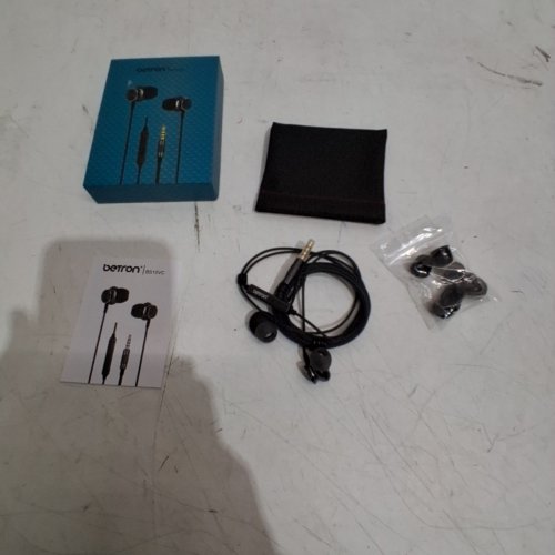 BETRON WIRED IN-EAR HEADPHONES - BLACK (MODEL: BS10VC) image 2