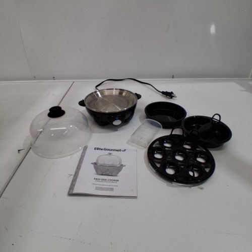 ELITE GOURMET AUTOMATIC EASY EGG COOKER (MODEL: EGC-007B) image 3