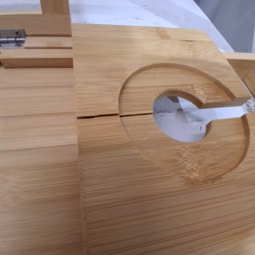 UTOPLIKE BAMBOO BATHTUB CADDY 19.8" - 33.5" image 4