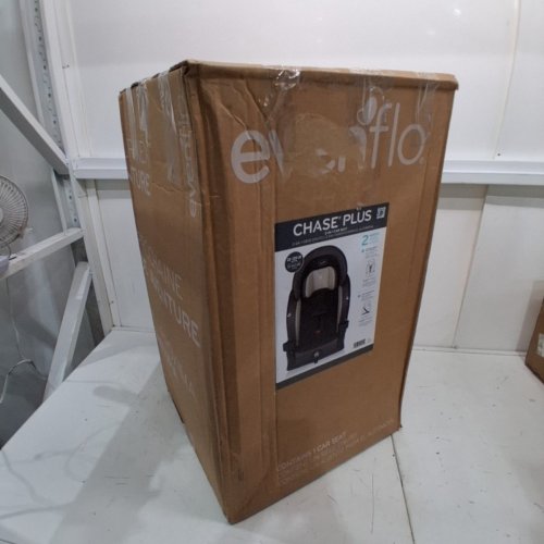 EVENFLO CHASE PLUS 2-IN-1 BOOSTER CAR SEAT FOR KIDS, 5-POINT HARNESS CONVERTS TO HIGH BACK BOOSTER - HURON/BLACK/GREY (MODEL: 30712344C) image 6