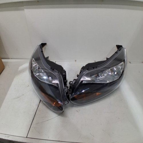 2PC AUTOMOTIVE HEADLIGHT ASSEMBLY FOR FORD FOCUS 2012-2014 - BLACK image 3