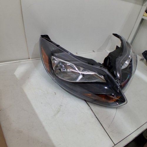 2PC AUTOMOTIVE HEADLIGHT ASSEMBLY FOR FORD FOCUS 2012-2014 - BLACK image 4