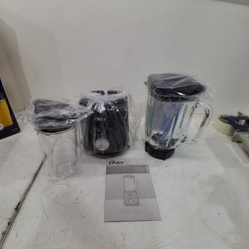 OSTER 1200-WATT VORTEX SHATTER-RESISTANT GLASS JAR BLENDER + BLEND-N-GO CUP - BLACK (MODEL: 2233930) image 3