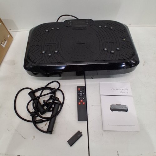 TEAVNO VIBRATION PLATE - 450LB MAX - BLACK image 3