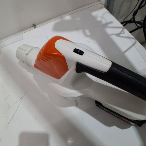 CORDLESS LEAF BLOWER - 21 V - WHITE / ORANGE / BLACK (MODEL: JY-LB2202) image 2