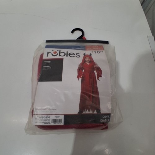 BOY'S RUBIES HOODED DEVIL COSTUME - SMALL - RED (STYLE: 1002239) image 2