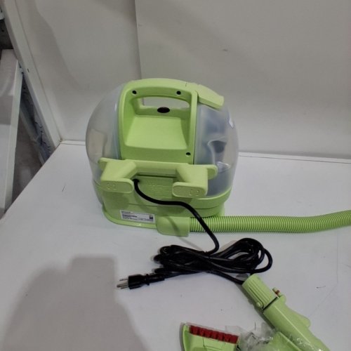 BISSELL LITTLE GREEN MINI CORDED PORTABLE CARPET AND UPHOLSTERY DEEP CLEANER WITH SELF-CLEANING TOUGH STAIN TOOL, HYDRORINSE TOOL (MODEL:4075B) image 5