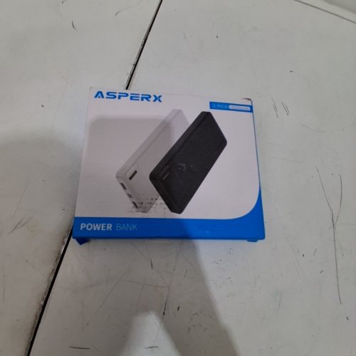 2PK ASPERX 10000MAH USB C OUTPUT POWER BANK - BLACK/ WHITE (MODEL:‎HYG003) image 4