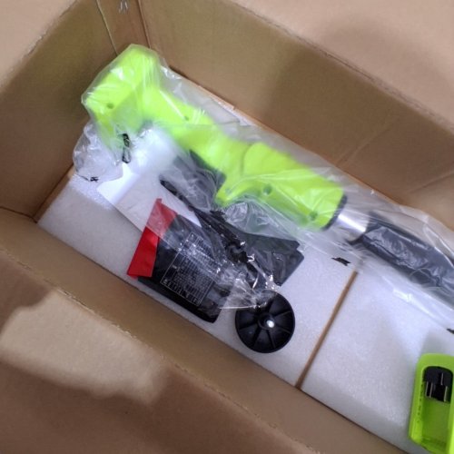 STEELITE 2-IN-1 BRUSHLESS LITHIUM-ION POLE SAW & 6" ELECTRIC MINI CHAINSAW- 20V - LIME GREEN (MODEL: DG130-1) image 6