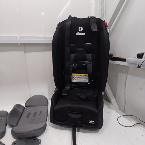 DIONO RADIAN 3R 3-IN-1 CONVERTIBLE REAR AND FRONT FACING CAR SEAT - 10 YEARS - JET BLACK (MODEL: 50640-NA-01) image 5