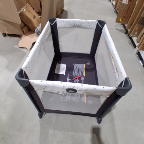 GRACO 2-IN-1 PACK N' PLAY ON THE GO PLAYARD PLAYPEN - ASTEROID STYLE - (MODEL: 2142929) image 2