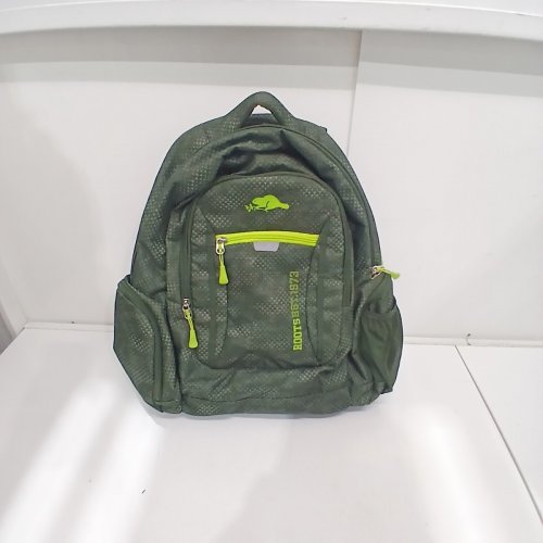 ROOTS BACKPACK WITH 16" LAPTOP COMPARTMENT - 38L - GREEN/YELLOW (MODEL: 1992718) image 2