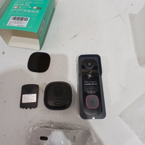 BOIFUN WIRELESS VIDEO DOORBELL - BLACK (MODEL: BELL J1) image 2