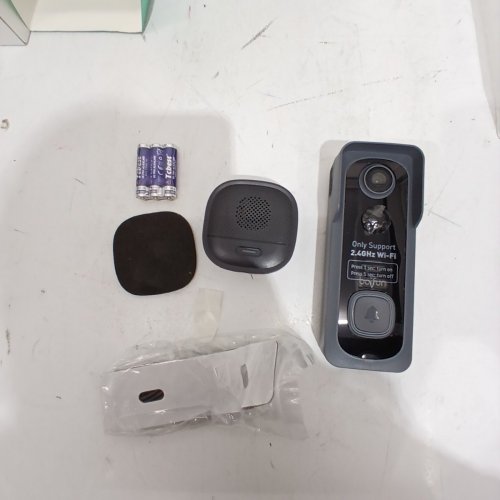 BOIFUN WIRELESS VIDEO DOORBELL - BLACK (MODEL: BELL J1) image 3