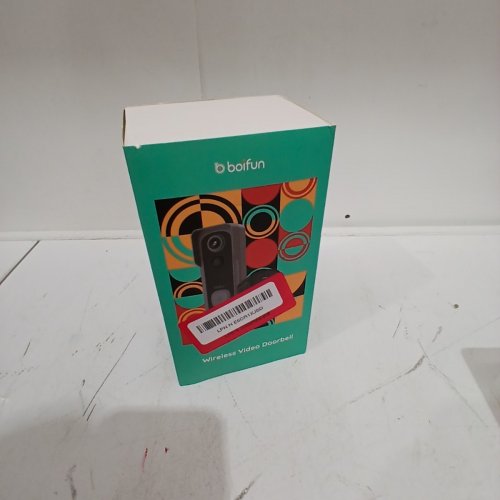 BOIFUN WIRELESS VIDEO DOORBELL - BLACK (MODEL: BELL J1) image 4