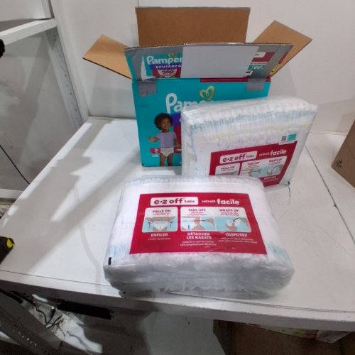 76PK PAMPERS CRUISERS 100% LEAKPROOF 360° GAP-FREE FIT DIAPERS - SIZE 6 image 2