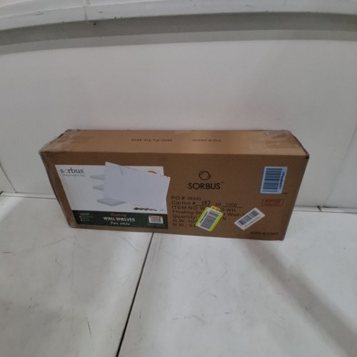 3PK SORBUS FLOATING SHELVES FOR WALL - 24" X 9" - WHITE (MODEL: WD-FLT3-WH) image 5