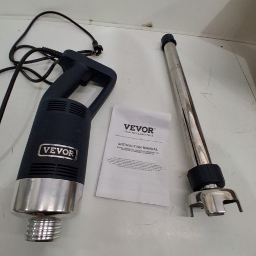 COMMERCIAL HAND-HELD IMMERSION BLENDER WITH WALL-MOUNT - 500W/4000-18000RPM - BLUE (MODEL: HB6089D-UL) image 4