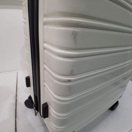 FEYBAUL HARDSHELL CARRY ON LUGGAGE WITH SPINNER WHEELS - 28" - OFF WHITE image 3