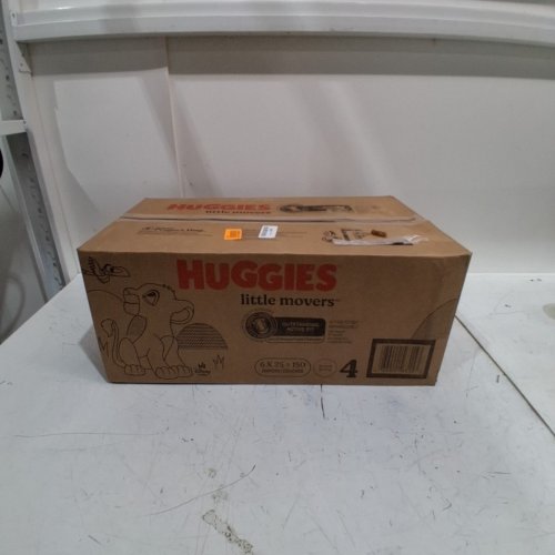 150PK HUGGIES LITTLE MOVERS DIAPERS - SIZE 4 - MULTICOLOURED image 2