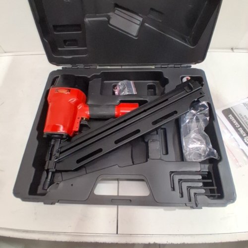 KING CANADA 28 DEGREE CLIPPED HEAD FRAMING NAILER KIT -RED/BLACK - (MODEL:8228N) image 2