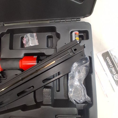 KING CANADA 28 DEGREE CLIPPED HEAD FRAMING NAILER KIT -RED/BLACK - (MODEL:8228N) image 3