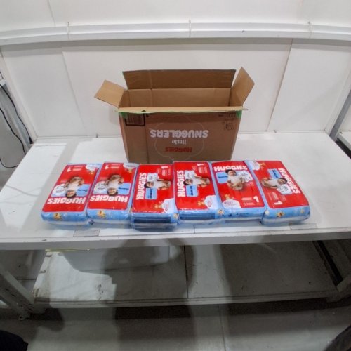 198PK HUGGIES LITTLE SNUGGLERS BABY DIAPERS, SIZE 1 (UP TO 14 LB.) image 2