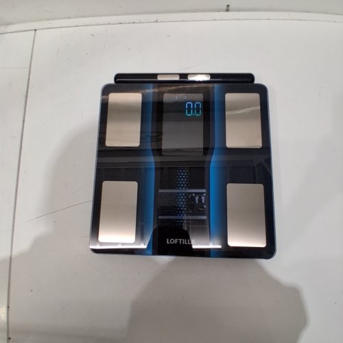 LOFTILLA SMART SCALE WITH 50+ BODY COMPOSITION METRICS - LED DISPLAY - 400LBS CAP - BLACK (MODEL: CS10J) image 2