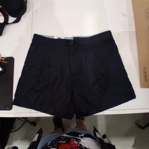 WOMEN'S JACHS GIRLFRIEND HIGH WAIST PLEATED SHORTS - 12 - BLACK (STYLE: 1890509) image 2