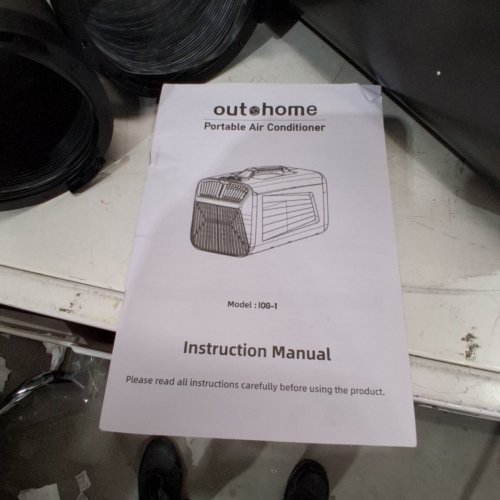 OUTHOME 5200BTU PORTABLE AIR CONDITIONER FOR INDOOR/OUTDOOR USE WITH REMOTE (MODEL: IOG-1) image 9