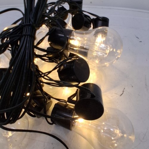 OUTDOOR SOLAR SHATTERPROOF STRING LIGHTS - 29.5FT - WARM WHITE image 2