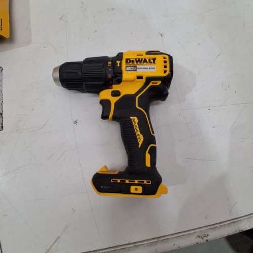 DEWALT 20V MAX BRUSHLESS 1/2" COMPACT HAMMER DRILL DRIVER *TOOL ONLY* - YELLOW (MODEL : DCD798) image 2
