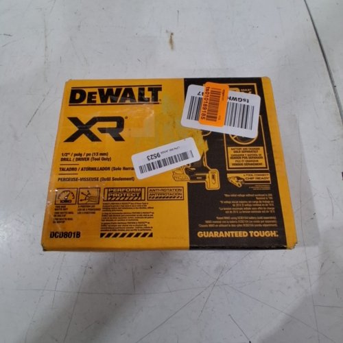DEWALT 20V MAX BRUSHLESS 1/2" COMPACT HAMMER DRILL DRIVER *TOOL ONLY* - YELLOW (MODEL : DCD798) image 5