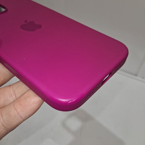 APPLE MAGSAFE SILICONE CASE FOR IPHONE 16 PRO MAX - FUCHSIA (MODEL: A3316) image 3