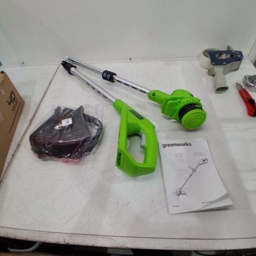 GREENWORKS STRING TRIMMER - 24V - 12" - TOOL ONLY (MODEL: STBL24B) image 2