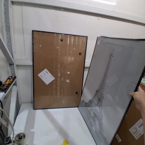2PK UPSIMPLES PLEXIGLASS PICTURE FRAMES - 24" X 36" - BLACK image 2