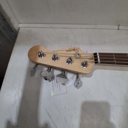 FENDER SQUIER DEBUT COLLECTION NARROW TALL FRET PRECISION BASS GUITAR - 34" - SEAFOAM GREEN/WHITE (MODEL: 0379700549) image 5