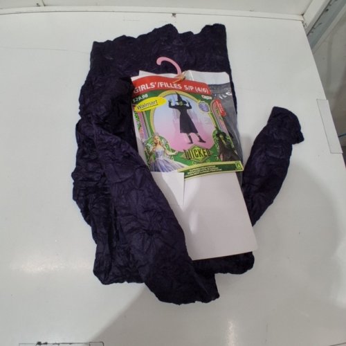 3PC GIRLS DISGUISE WICKED ELPHABA DELUXE COSTUME - SMALL 4/6 - PURPLE image 2