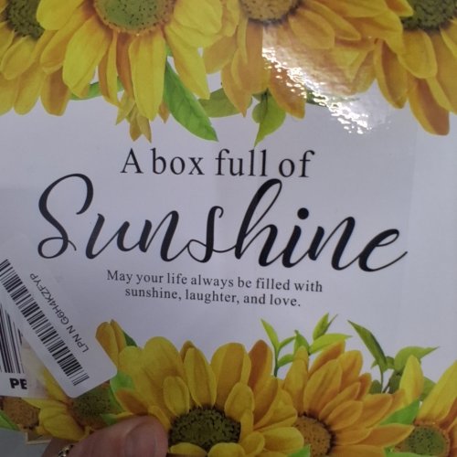 11PC SUNSHINE IN-A-BOX SELF-CARE GIFT BOX SET - SUNFLOWER image 2