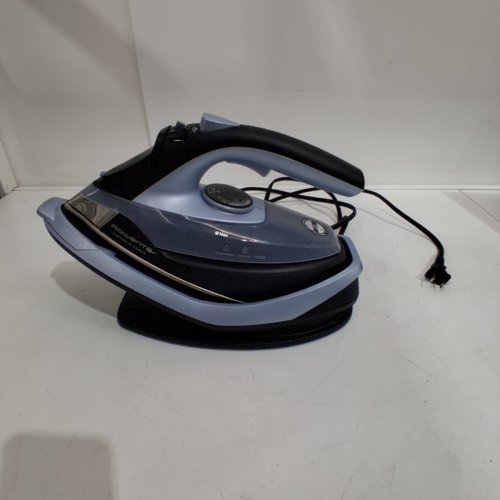 ROWENTA FREEMOVE CORDLESS IRON, PORTABLE STEAMER - 1600W - BLUE AND BLACK (ITEM: DE6730) image 3