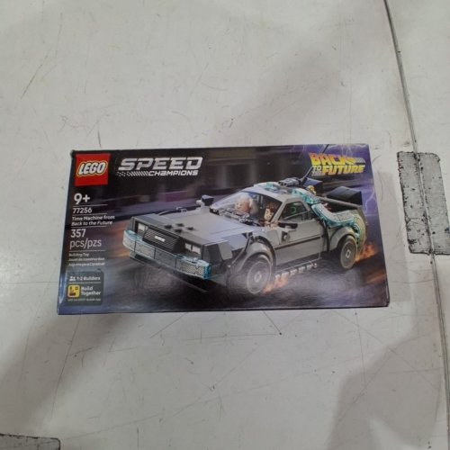 357PC LEGO SPEED CHAMPIONS TIME MACHINE FROM BACK TO THE FUTURE BUILDING SET - MULTI-COLOUR (ITEM: 77256 / 6588751) image 2