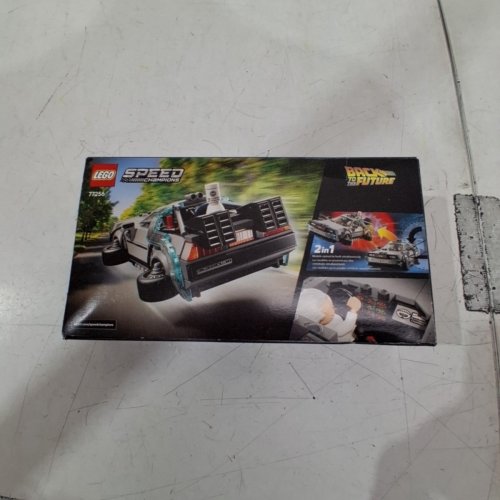 357PC LEGO SPEED CHAMPIONS TIME MACHINE FROM BACK TO THE FUTURE BUILDING SET - MULTI-COLOUR (ITEM: 77256 / 6588751) image 3