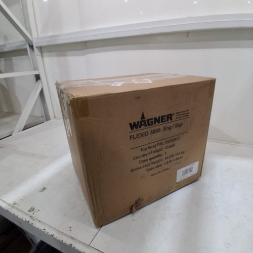 WAGNER SPRAYTECH FLEXIO 5000 STATIONARY HVLP PAINT SPRAYER SET - BLACK/GREY (MODEL : 0529128) image 5