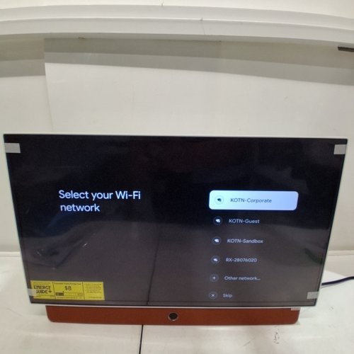 SKYWORTH 24" PORTABLE SMART GOOGLE TV WITH IN-BUILT BATTERY, DOLBY AUDIO, PROTECTIVE CASE - 1080P HD - 24" - WHITE/BROWN (MODEL: 24P150) image 4