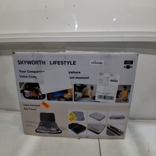 SKYWORTH 24" PORTABLE SMART GOOGLE TV WITH IN-BUILT BATTERY, DOLBY AUDIO, PROTECTIVE CASE - 1080P HD - 24" - WHITE/BROWN (MODEL: 24P150) image 15