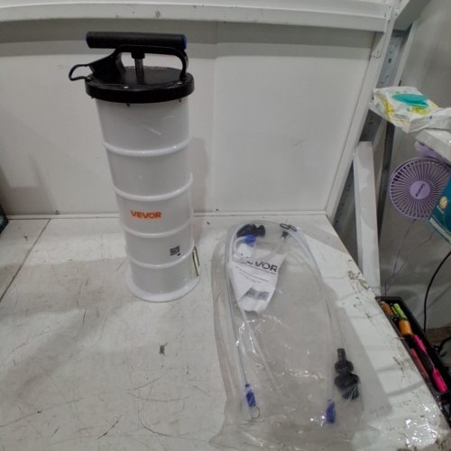 FLUID EXTRACTOR, PNEUMATIC/MANUAL OIL CHANGER VACUUM FLUID EXTRACTOR - 6.5L (MODEL: YS-088) image 2