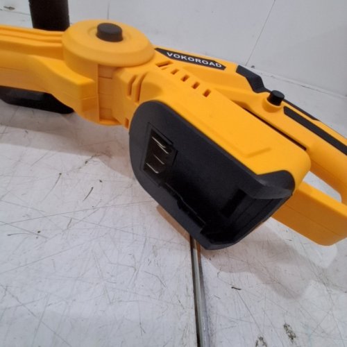 **TOOL ONLY** LIGHTWEIGHT BRUSHLESS CORDLESS ELECTRIC STRING TRIMMER/EDGER WITH REAR WHEEL & 4 SPOOL LINES - 7.5" CUTTING WIDTH - COMPATIBLE WITH DEWALT 20V MAX BATTERY - YELLOW/BLACK image 6