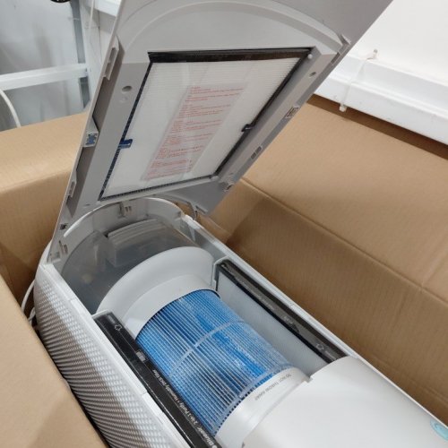 BLUEAIR 2-IN-1 PURIFY + HUMIDIFY: AIR PURIFIER AND HUMIDIFIER WITH HEPASILENT AND 360° INVISIBLEMIST TECHNOLOGY, TOP POUR - COVERS 1,726 SQFT IN 60 MINUTES (MODEL: 6331411000) image 4