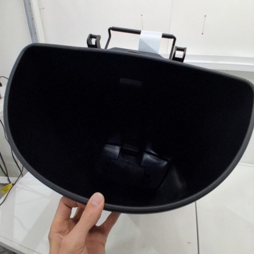 SIMPLEHUMAN SEMI-ROUND TRASH CAN - 50L - BLACK (MODEL: CW1355) image 3